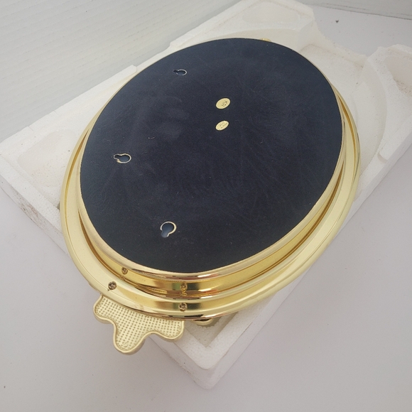 Gold tone vanity mirro tray - Picture 3 of 3